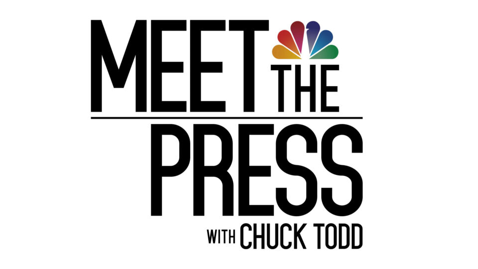 'Meet the Press with Chuck Todd' logo.
