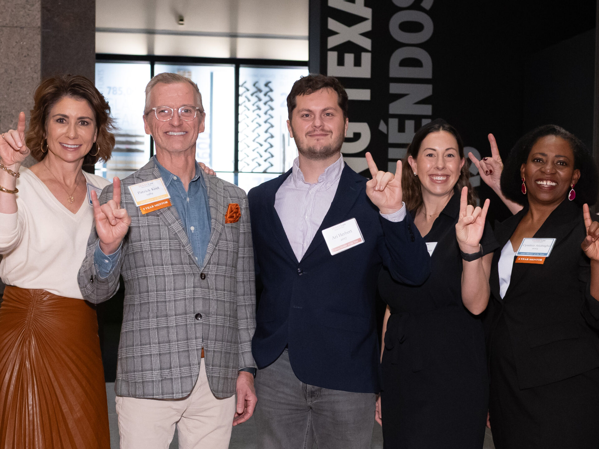 Group of mentors at Mentorpalooza