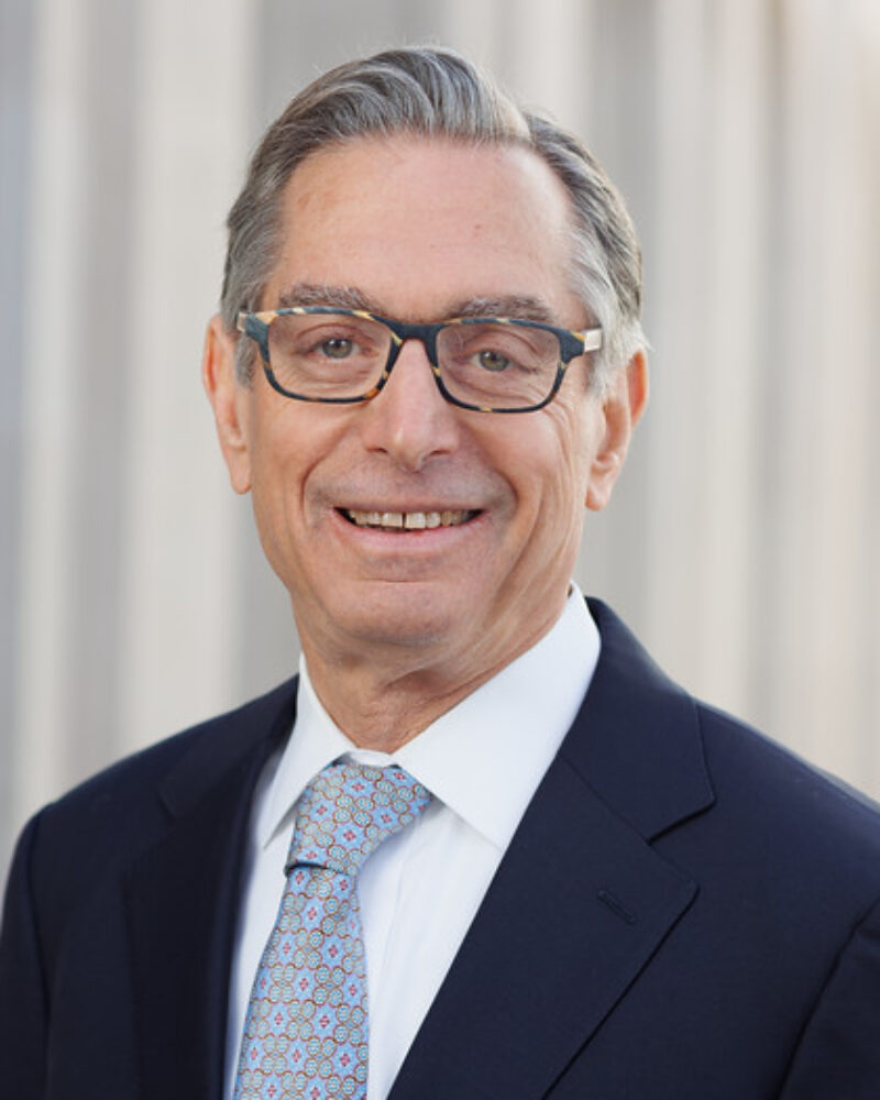 Portrait of Prof. David Rabban wearing glasses and a suit jacket.