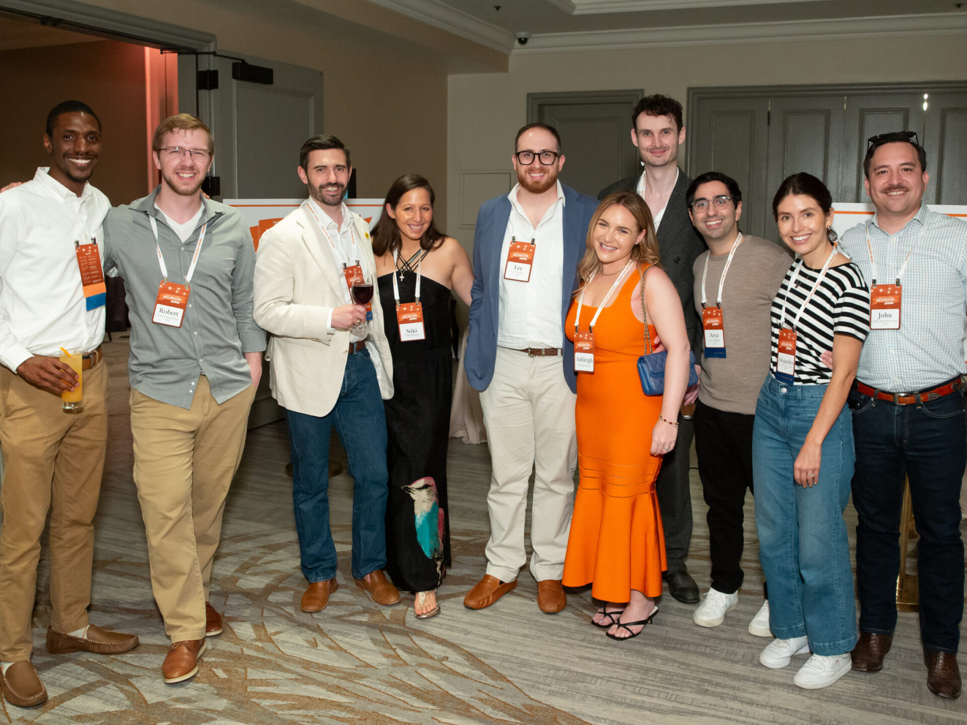 Photo of alumni at reunion 2025
