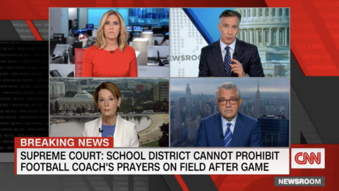 CNN discusses the Coach Joe Kennedy case