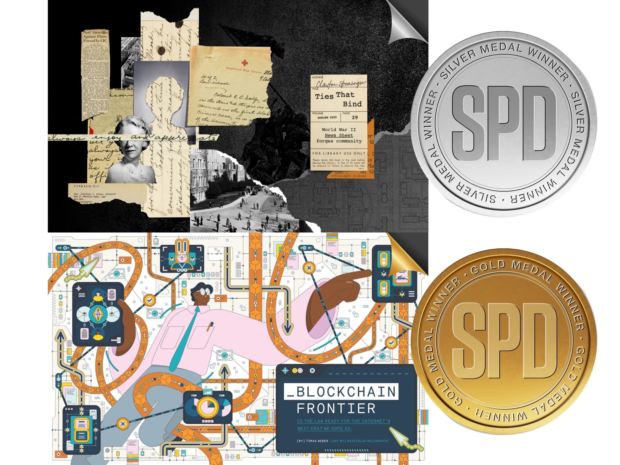 Texas Law Magazine has again been recognized as one of the nation’s premier education publications, winning 2026 Gold Medals for excellence from CASE, the Council for Advancement and Support of Education, and from the Society of Publication Designers.