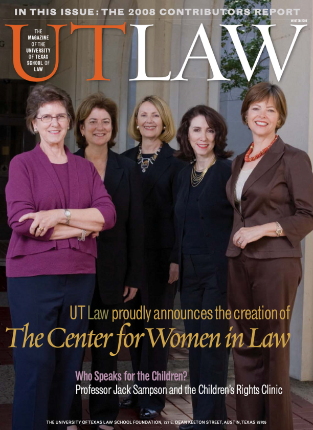 UT Law Magazine - Winter 2008