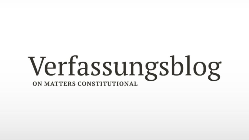 Verfassungsblog Logo