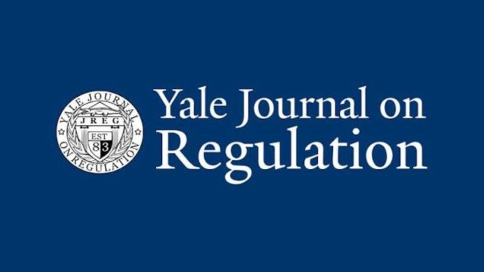 Yale Journal on Regulation
