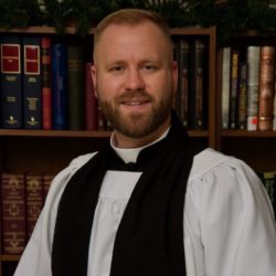 Portrait of John Goodman II, wearing his Anglican Minister attire.