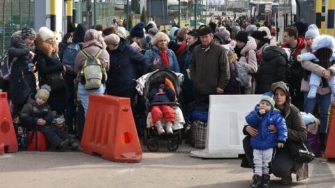 Ukrainians being deported to Russia