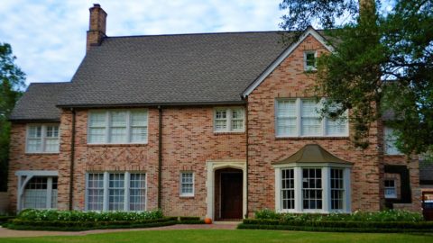 A large brick house