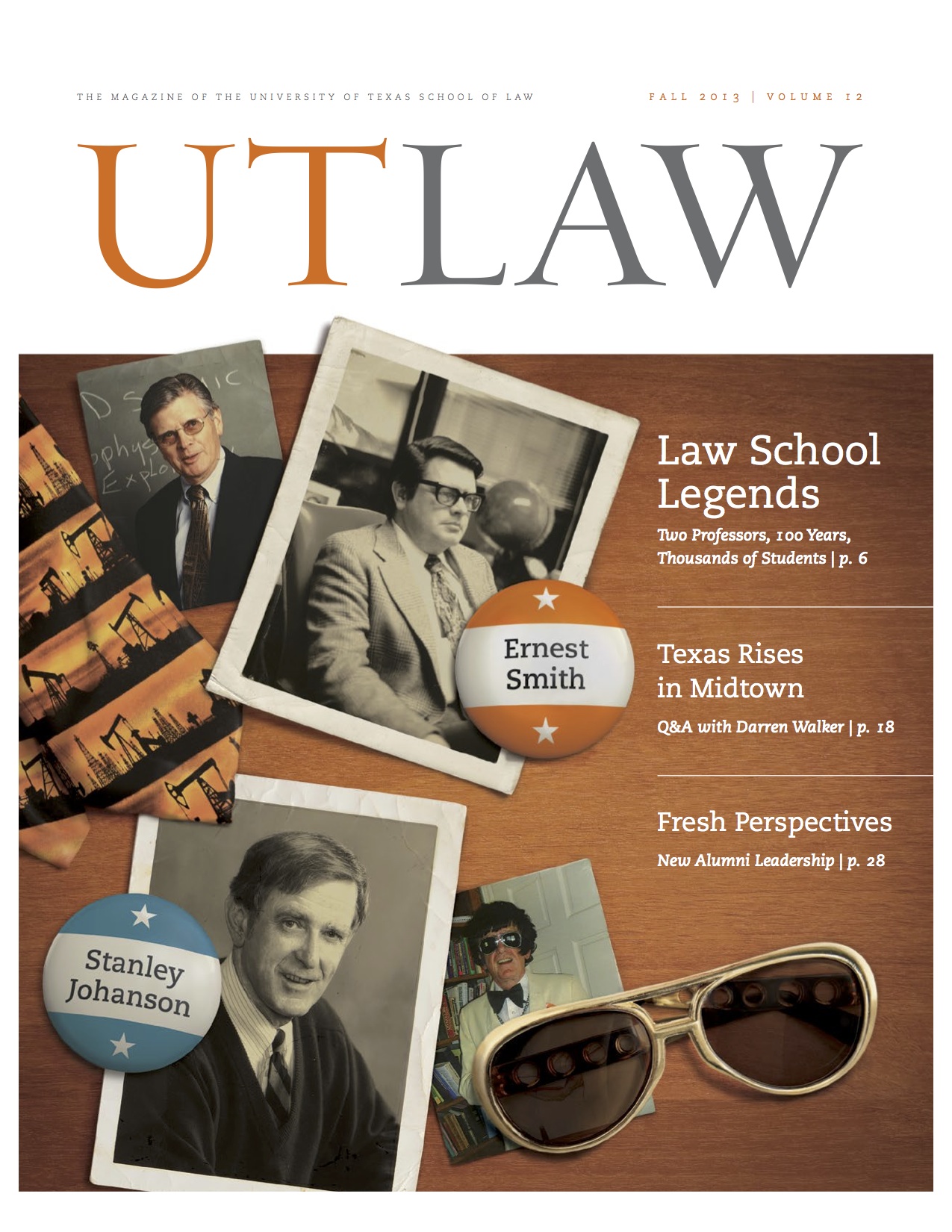 Cover for Fall 2013 UT Law Magazine