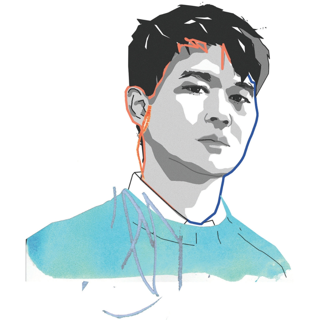 Sketch of Assistant Professor Alexander Zhang