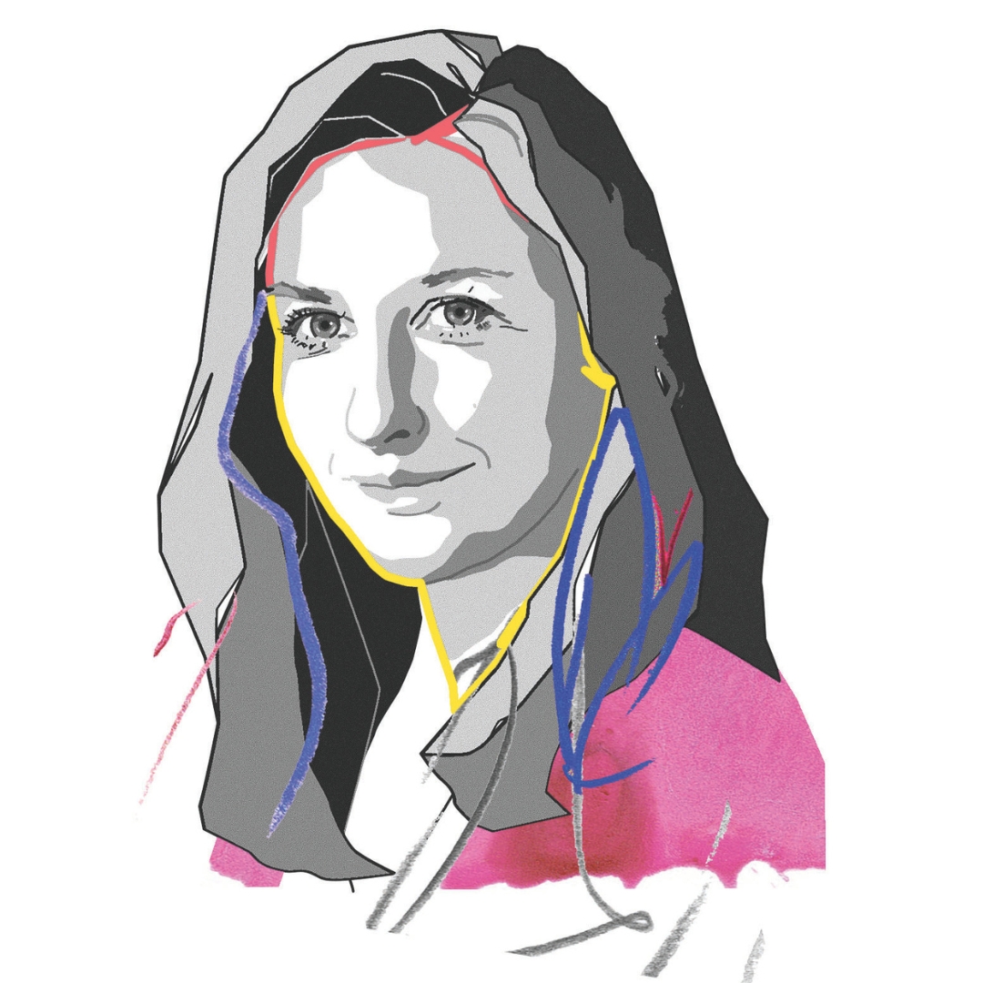 Sketch of Assistant Professor Susan Yorke