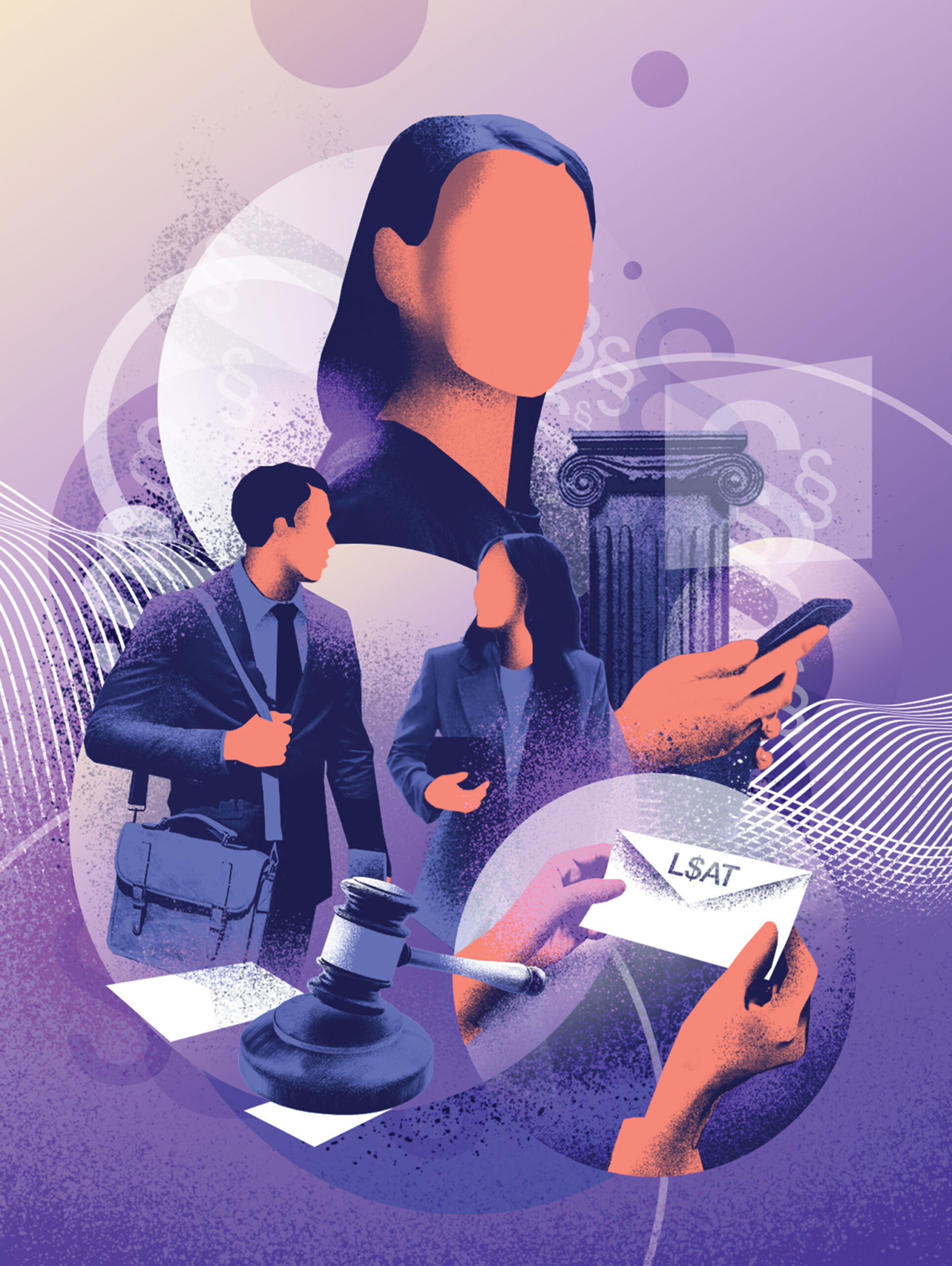 Illustration: Ashlie Alaman ’09 amplifies a good deed.