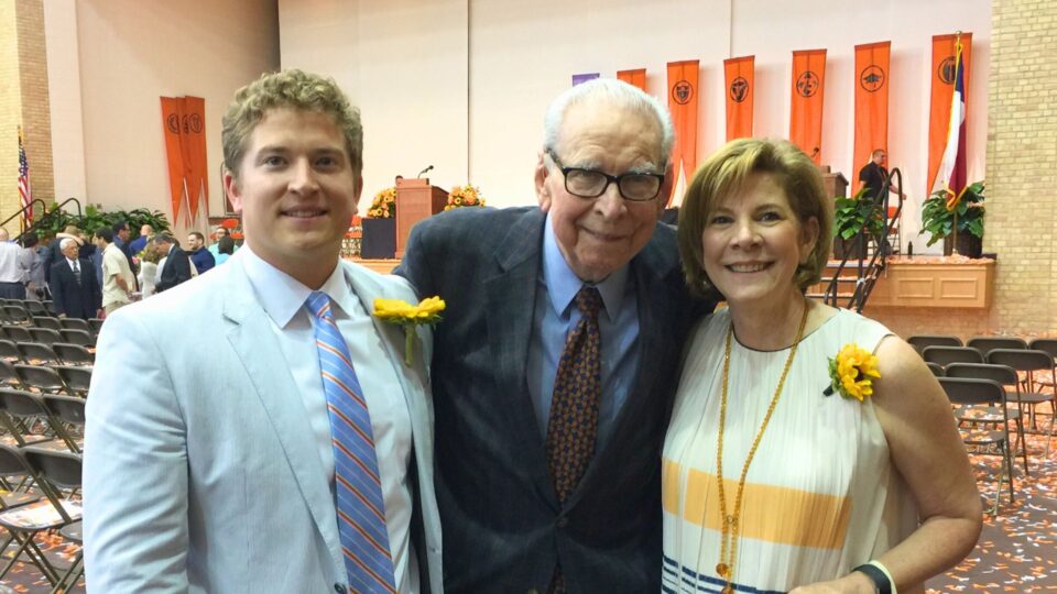 The Albright Family at the Sunflower Ceremony