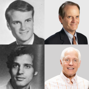 Scott Atlas ’75 and Dan Hedges ’74