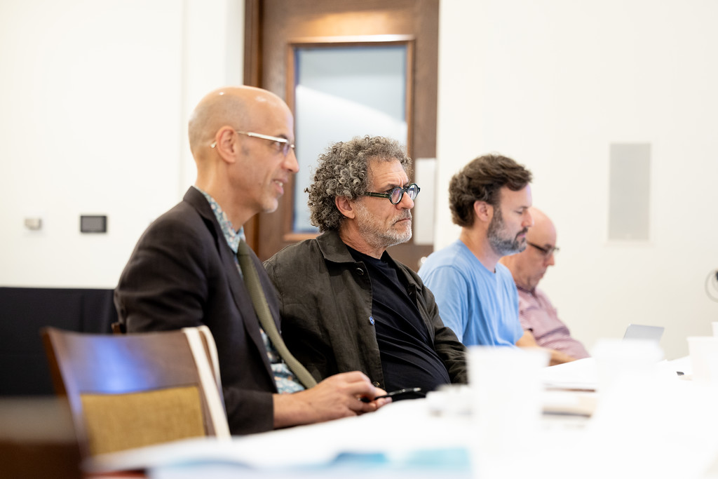 Dan Markovits and Roy Krietner at The Normative Foundations of the Market Conference